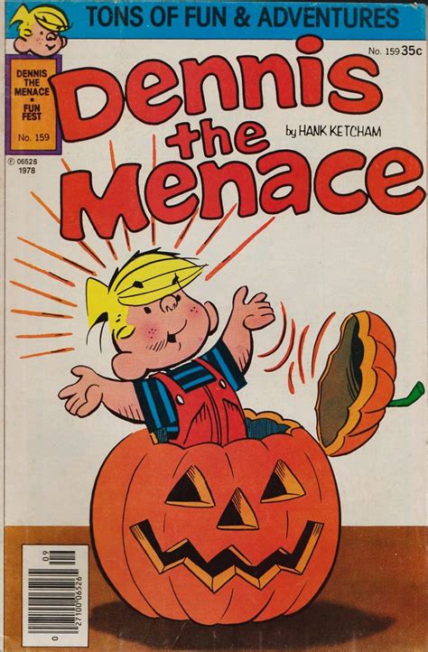 Dennis The Menace Comic Book Cover For Halloween With Jack Flickr