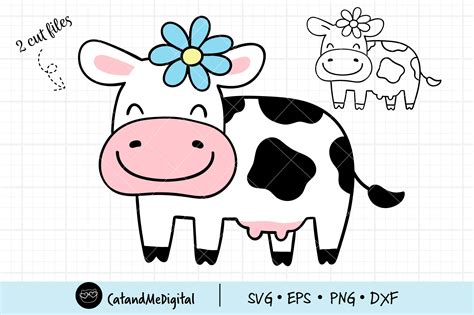 Cow Mom Svg Graphic By Catandme Creative Fabrica