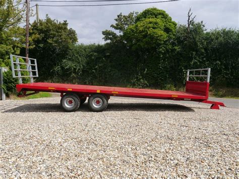 Used Portequip 26ft Flatbed Trailer For Sale At Lbg Machinery Ltd