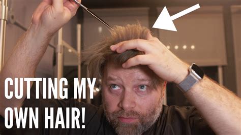Cutting My Own Hair Thesalonguy Youtube