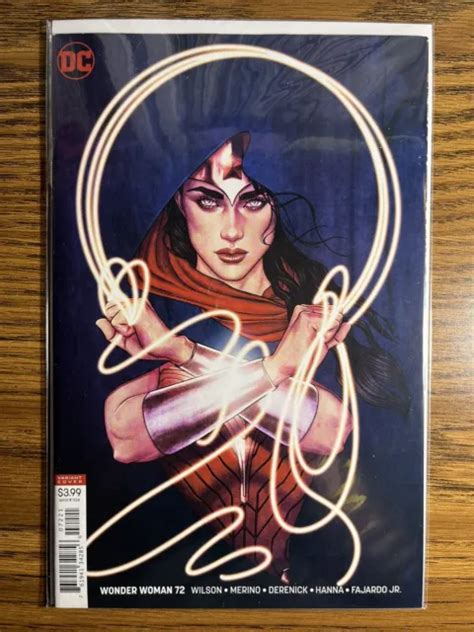 Wonder Woman 72 Nmnm Gorgeous Jenny Frison Variant Cover Dc Comics
