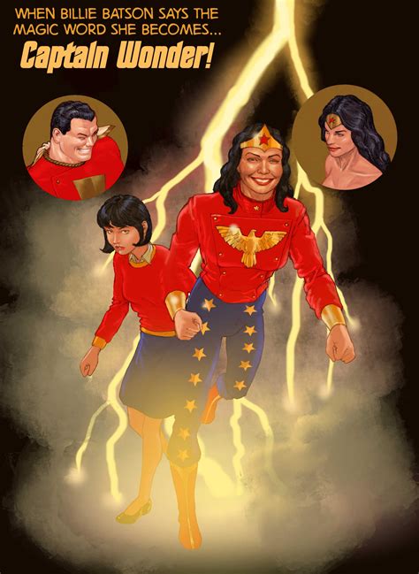 Tliid Superhero Kids Wonder Woman And Shazam By Nick Perks On Deviantart