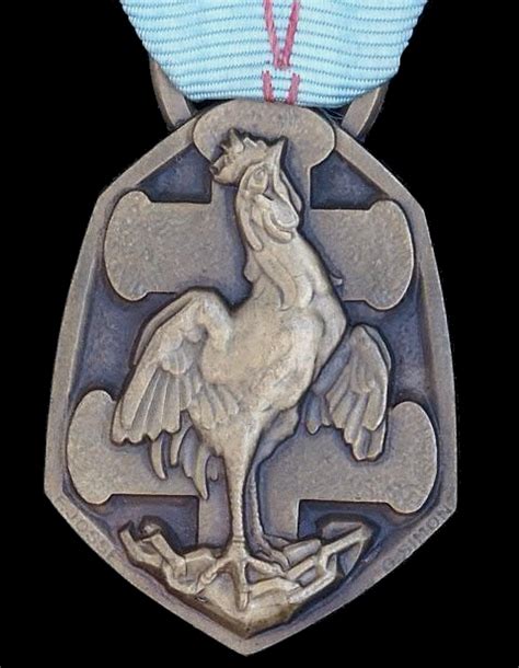 French War Medals Ww2 War Commemorative Medal