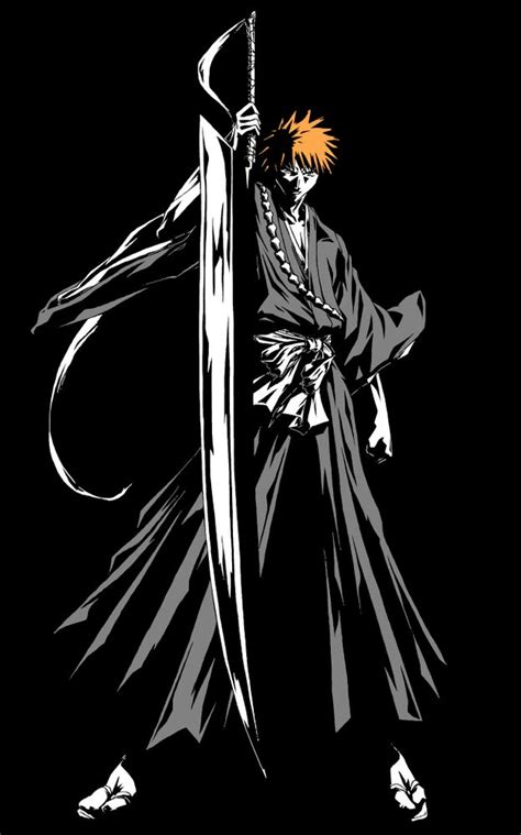 Anime Silhouette 1 Ichigo Kurosaki Art Print By Damnank X Small In 2021 Bleach Anime