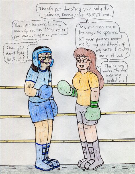 Boxing Daria Vs Kenny K Dog0202 By Jose Ramiro On Deviantart