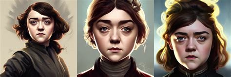 Portrait Of Maisie Williams As A Detective Highly Stable Diffusion