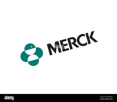 Merck And Co Rotated White Background Logo Brand Name Stock Photo Alamy