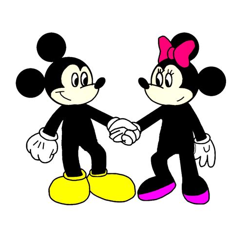 Mickey Mouse Head Vector Mickey Mouse And Minnie Mouse Silhouette Png