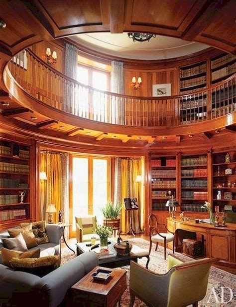 60 Beautiful Home Library Design Ideas Home Libraries Dream House