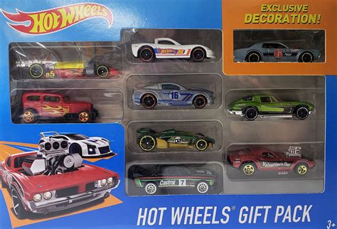 2016 Mattel Hot Wheels 9 Car Collector T Pack Exclusive Decoration