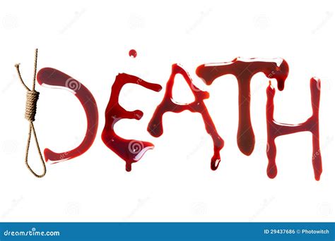 Death Stock Photo Image Of Isolated Drop Blood Dead 29437686