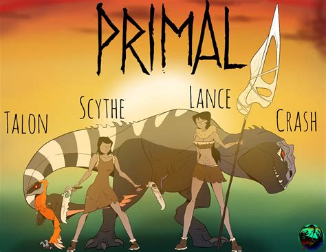 Grymmlee On Twitter Colored My Primal Characters And I Think They