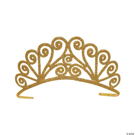 Savannah Gold Glittered Metal Tiara Discontinued