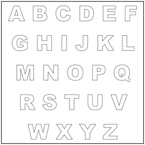 7 Best Images Of Free Printable Alphabet Cut Outs Alphabet Letters To
