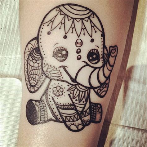 10 Cute Elephant Tattoos Designs ~ Catanicegirl