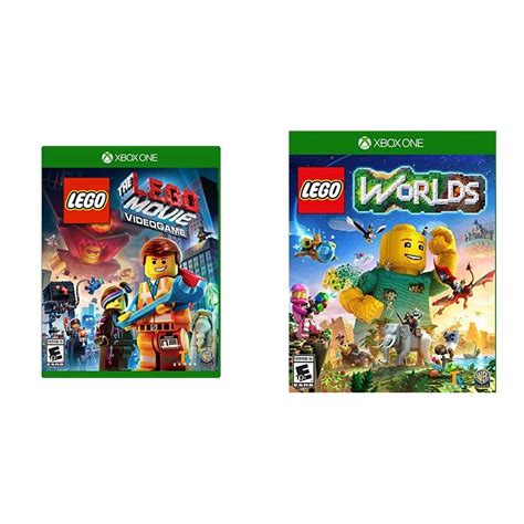 The Lego Movie Videogame Xbox One And Lego Worlds Xbox