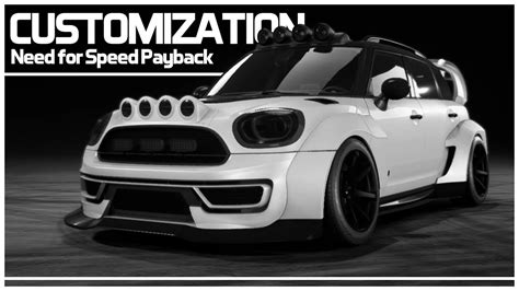 Need For Speed Payback Preview Customization Mini Jcw Countryman
