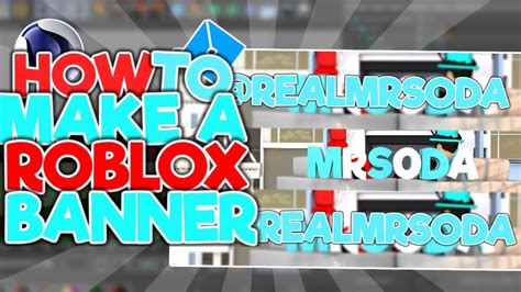 How To Make A Roblox Gfx Youtube Banner Roblox Youtube
