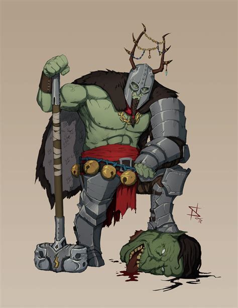 No damage cap for falling damage. ART Half Orc Barbarian : DnD