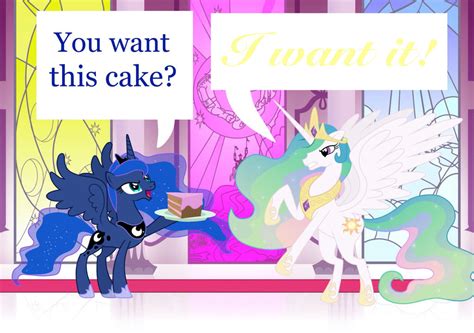 Princess Celestia Wants That Cake By Bubbly Storm On Deviantart