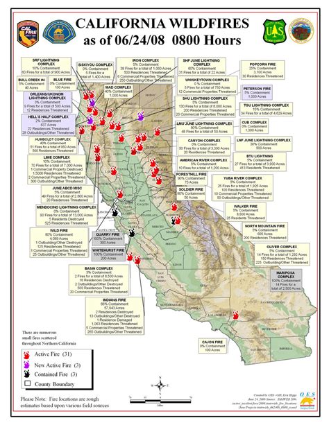 Map See Where Wildfires Are Burning In California Nbc Southern Map
