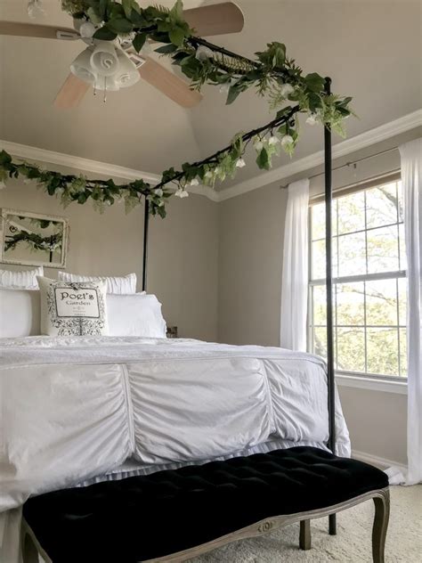 See more ideas about bed spreads, bed sheets, luxury bedding. Woodland Fairy Cottage Inspired Master Bedroom | Bekah Joy ...