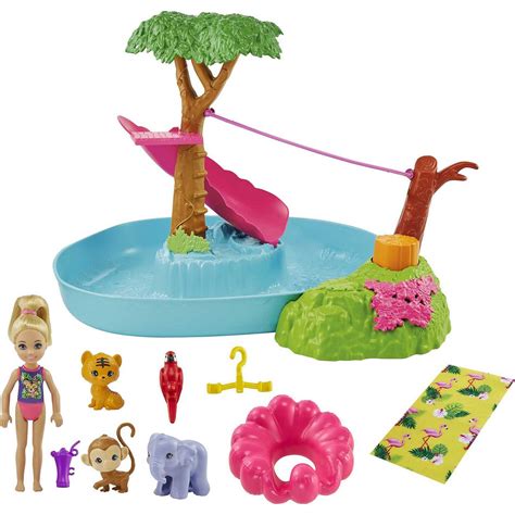 Chelsea Lost Birthday Splashtastic Pool Surprise Barbie Dreamhouse