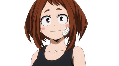 Ochaco Uraraka Render By Ashleytheskitty On Deviantart Hero Boku No