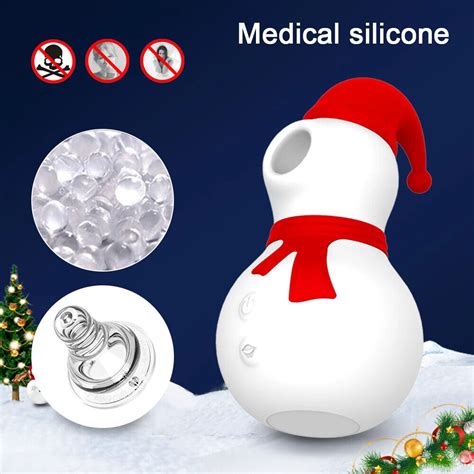 Clitoral Sucking Vibrator Snowman Nipple Clit Sucker Clitoris Vacuum Sex Toys Ebay