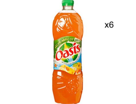 Pack Doasis Pêche Abricot 6 X 2 L La Belle Vie Changez Votre