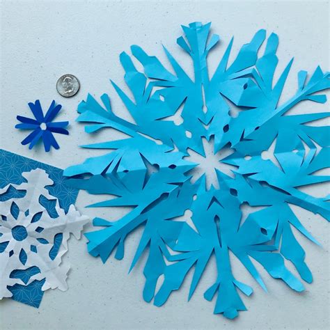 Kirigami Snowflakes The Frill Seeker