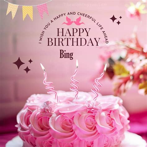 100 Hd Happy Birthday Bing Cake Images And Shayari