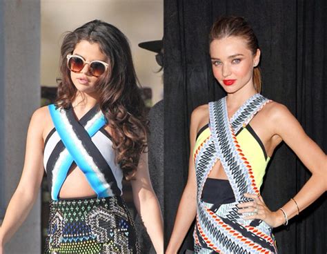 Selena Gomez Vs Miranda Kerr From Top Steals E News