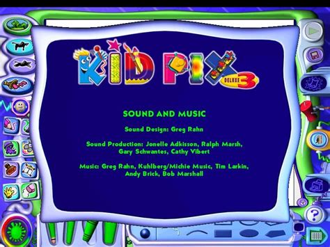 Kid Pix Deluxe 3 This Game Was The St In The Computer Room At A