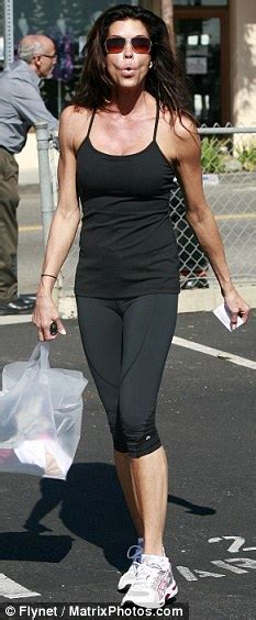 Janice Dickinson Bounces Out Of Celebrity Rehab And Straight Into The Gym Daily Mail Online