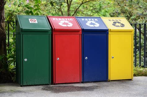 Recycling Bin Colours In The Uk