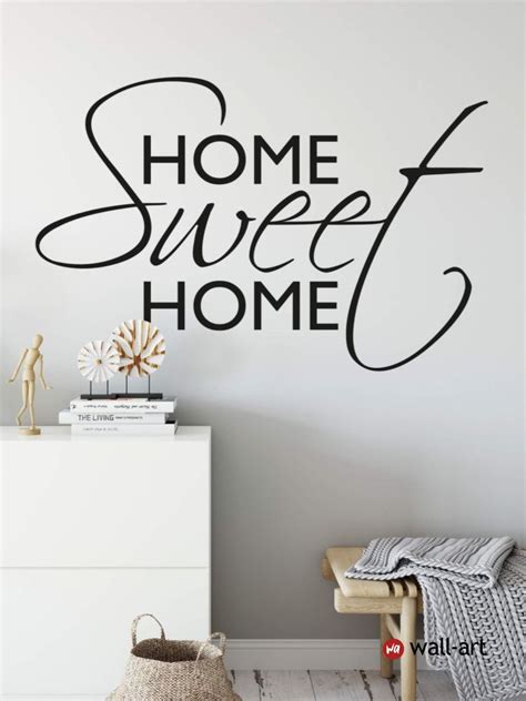 Wandtattoo Home Sweet Home Deko Für Unser Zuhause Sweet Home