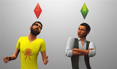 The Sims 4 Plumbob Colors