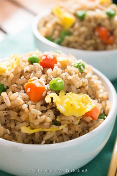 Easy Vegetable Fried Rice With Egg Pinch Me Im Eating