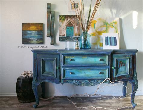 The Turquoise Iris ~ Furniture And Art 2016
