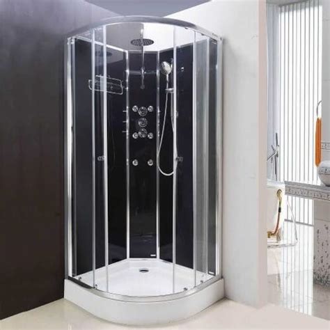 Check spelling or type a new query. LW16-B Olympia Black 800 x 800mm Hydro Massage Shower Cabin