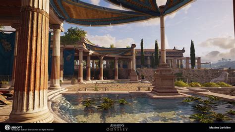 Artstation Assassin S Creed Odyssey Athens Maxime Lariviere