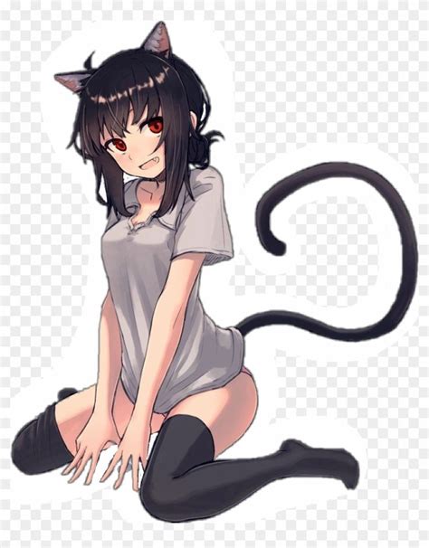 Find Hd Neko Sticker Anime Cat Girl Png Transparent Png To Search And Download More Free