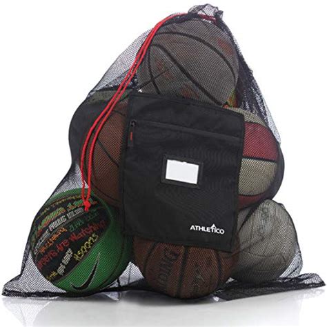 Athletico Extra Large Ball Bag Mesh Soccer Ball Bag Heavy Duty