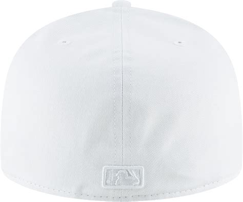New York Yankees New Era White On White Collection 59fifty Fitted Hat