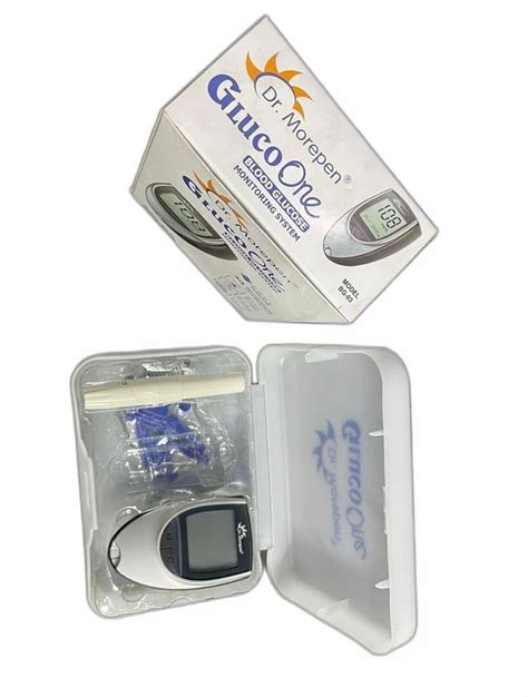 Mmol L Dr Morepen Bg Gluco One Blood Glucose Monitoring System