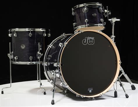 Dw Performance Series Drum Kit Ebony Stain 131624