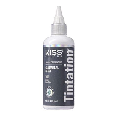 Kiss Semi Permanent Hair Color Mystic Silver Kiss Colors Tintation