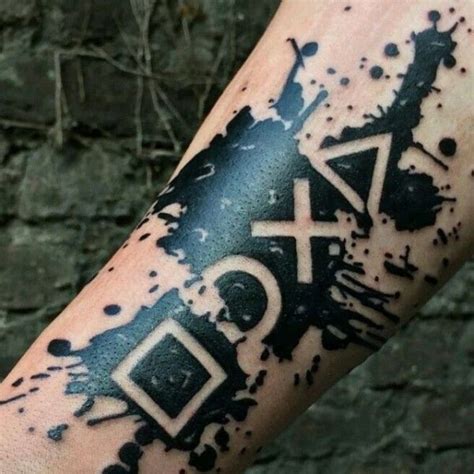 Video Game Tattoos Video Game Tattoos Gaming Tattoo Gamer Tattoos