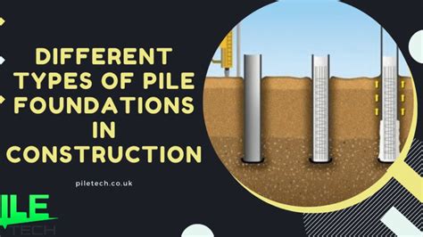 Pile Foundations When To Use A Pile Foundation On Structures Youtube